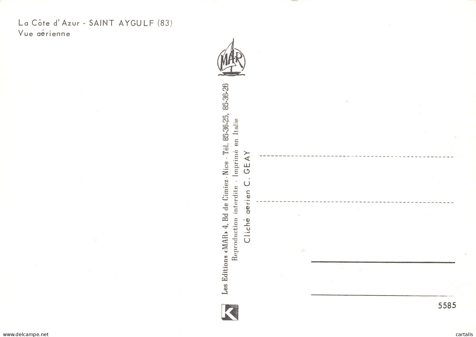 83-SAINT AYGULF-N°3733-D/0359 - Saint-Aygulf