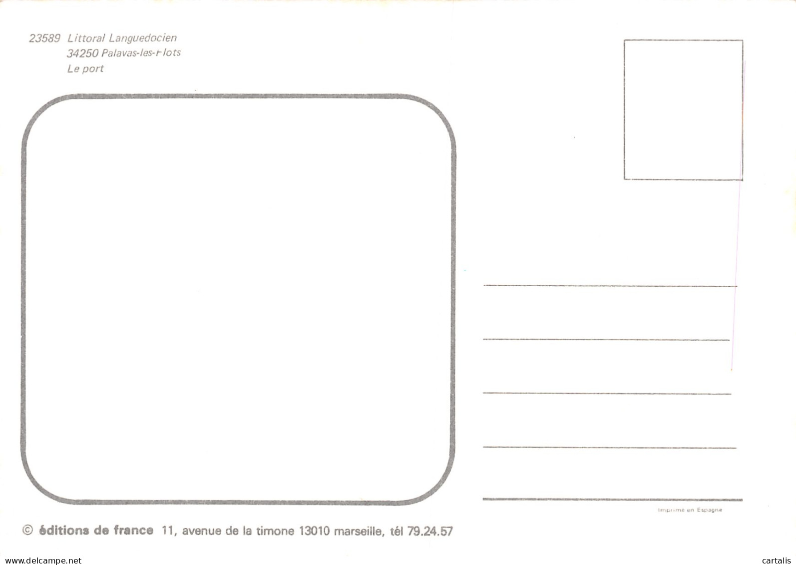 34-PALAVAS LES FLOTS-N°3733-D/0211 - Palavas Les Flots