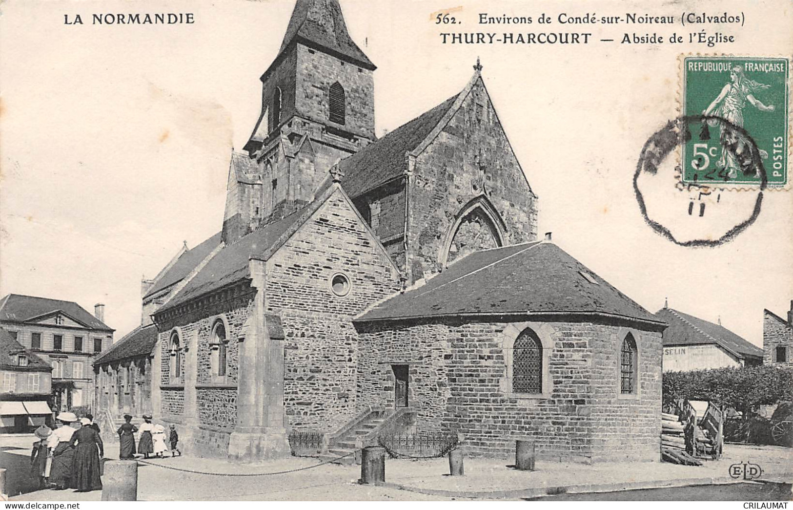 14-THURY-HARCOURT-Abside De L'Eglise-N 6004-A/0239 - Thury Harcourt