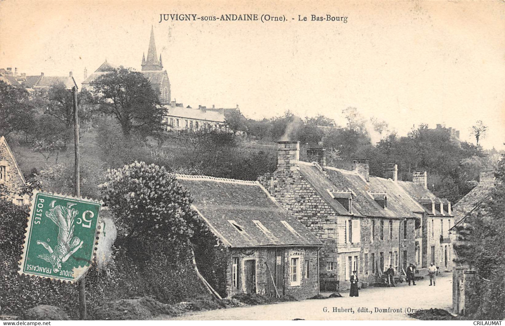 61-JUVIGNY-SONS-ANDAINE-Le Bas-Bourg-N 6004-A/0237 - Juvigny Sous Andaine