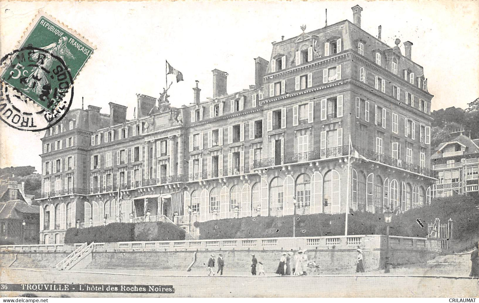 14-TROUVILLE-Hotel Des Roches Noires-N 6004-A/0127 - Trouville