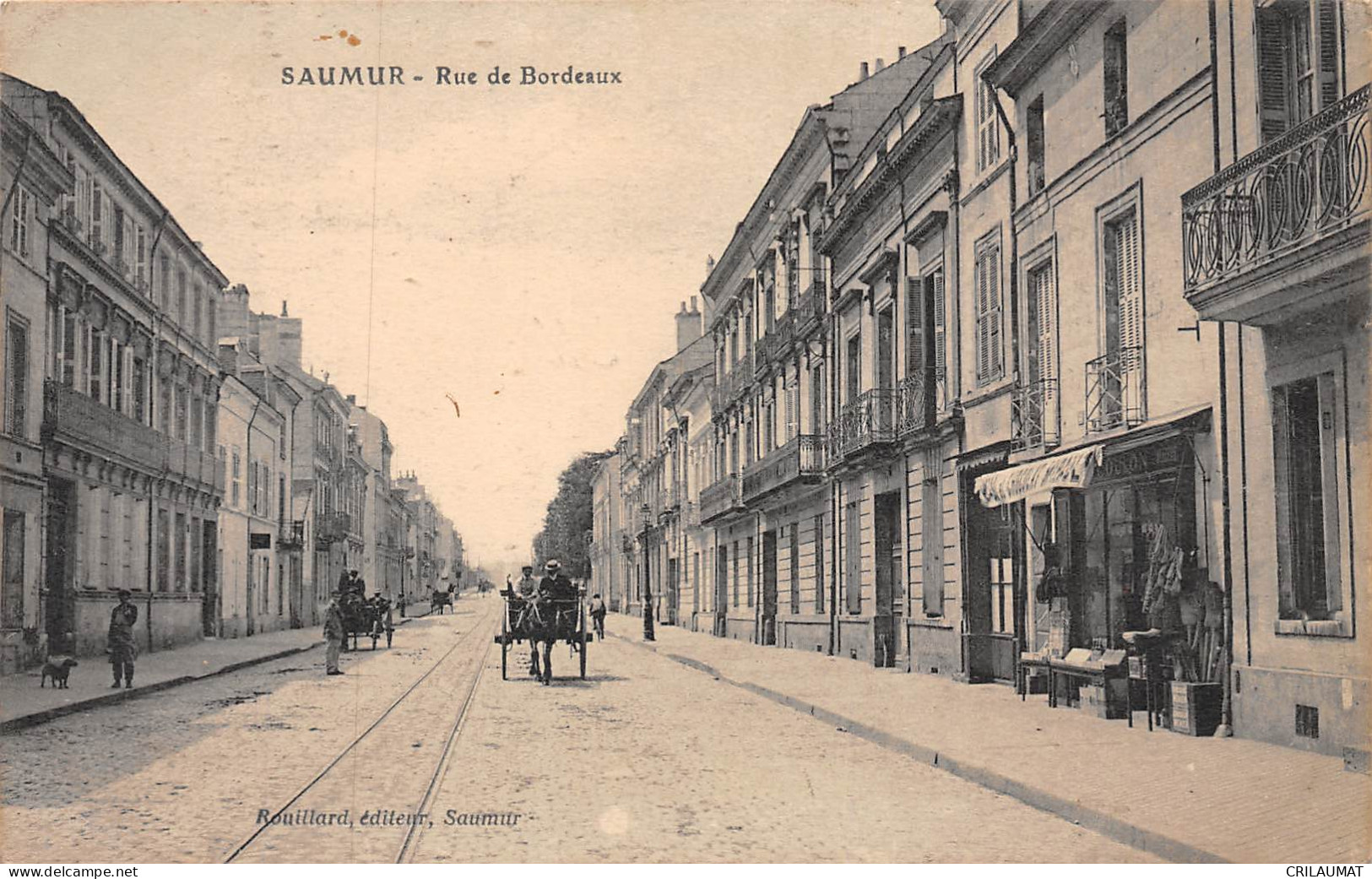 49-SAUMUR-Rue De Bordeaux-N 6004-A/0003 - Saumur