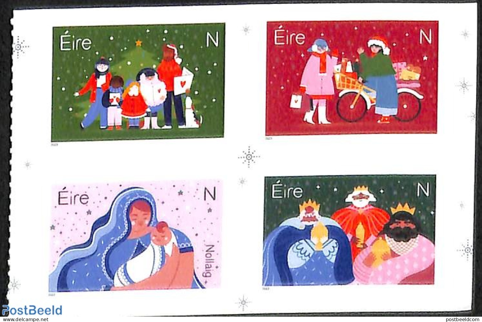 Ireland 2023 Christmas 4v S-a, Mint NH, Religion - Christmas - Ongebruikt