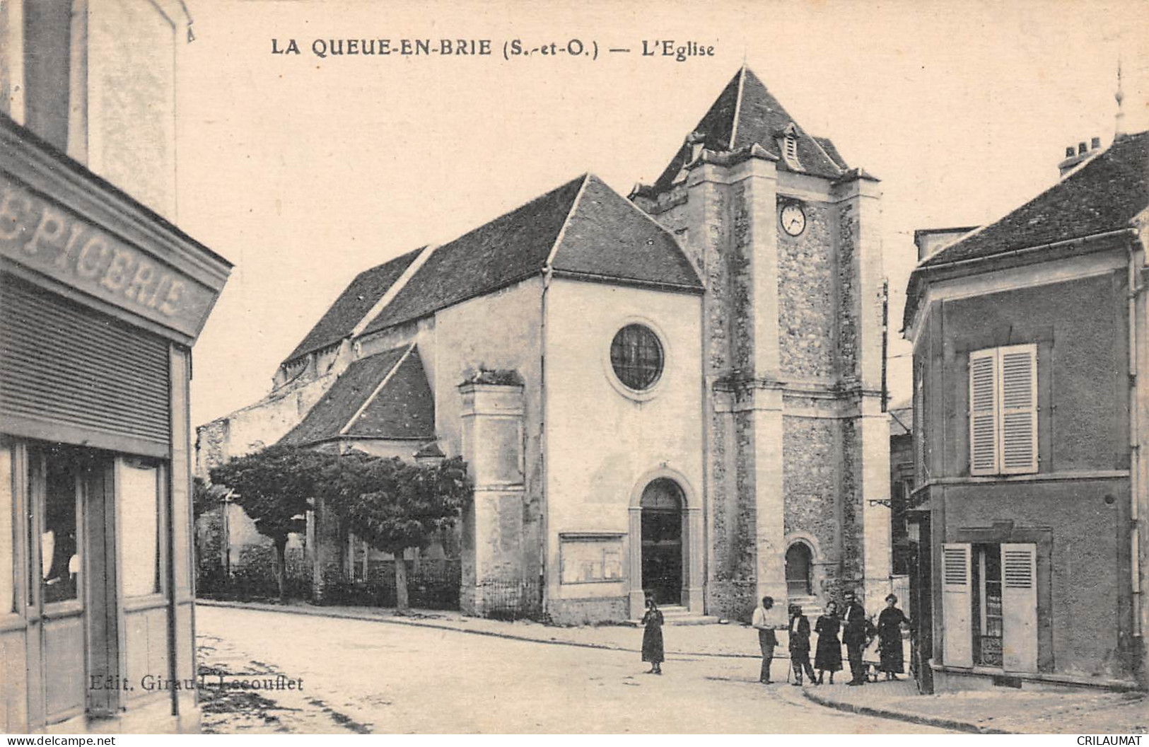 94-LA QUEUE-EN-BRIE-L'Eglise-N 6003-H/0127 - La Queue En Brie