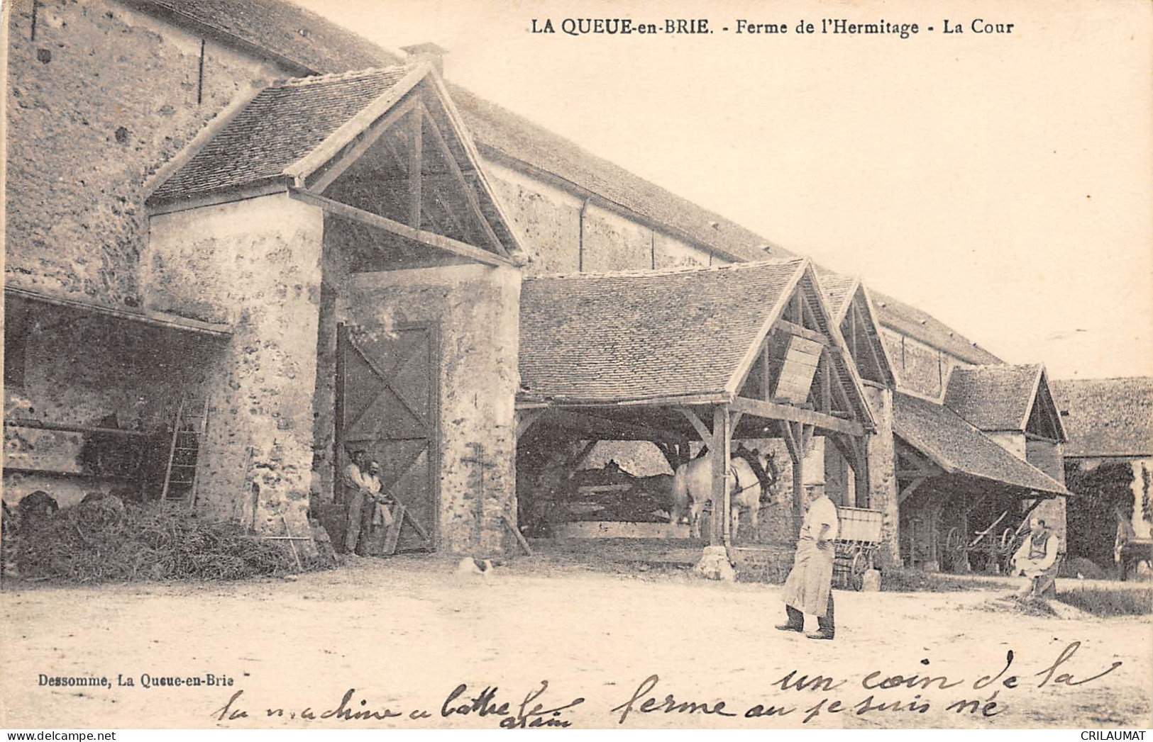 94-LA QUEUE-EN-BRIE-Ferme De L'Hermitage - La Cour-N 6003-H/0059 - La Queue En Brie