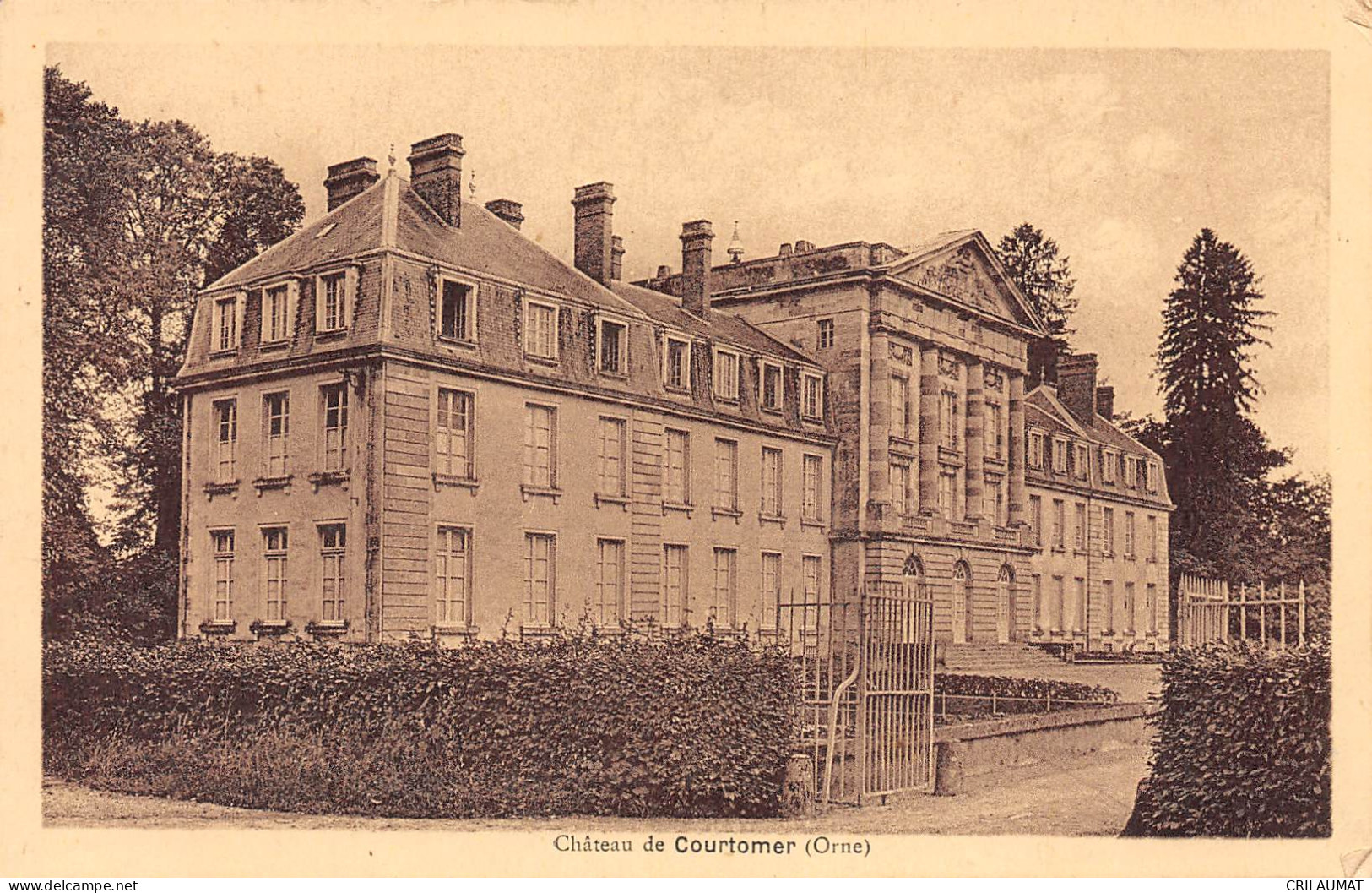 61-COURTOMER-Château-N 6003-H/0017 - Courtomer