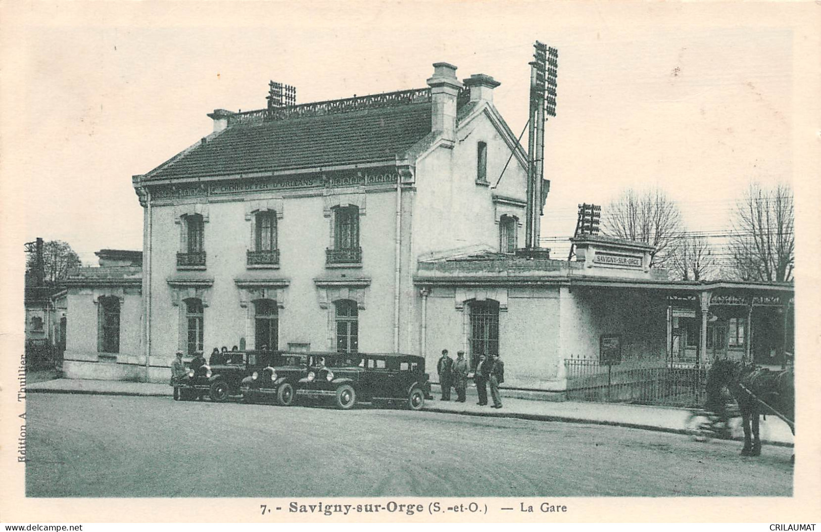 91-SAVIGNY-SUR-ORGE-La Gare-N 6003-H/0009 - Savigny Sur Orge
