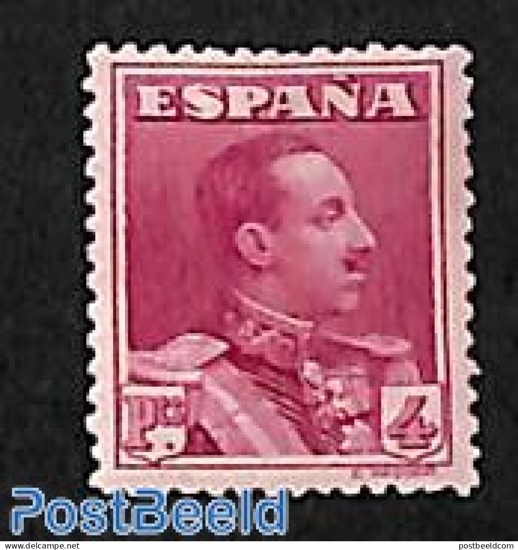 Spain 1924 4pts, Stamp Out Of Set, Unused (hinged) - Nuevos