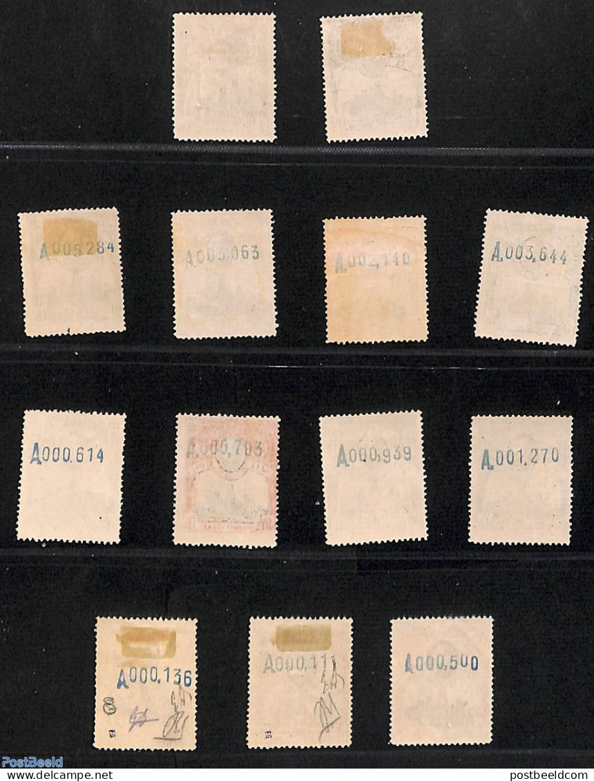 Spain 1920 World Postal Congress 13v, Unused (hinged), Post - Unused Stamps