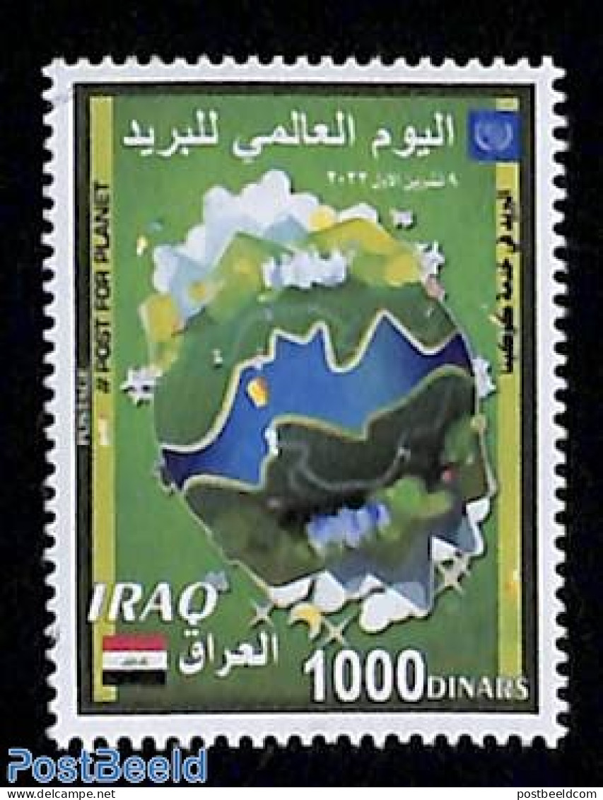 Iraq 2022 World Postal Day 1v, Mint NH, Various - Post - Joint Issues - Poste