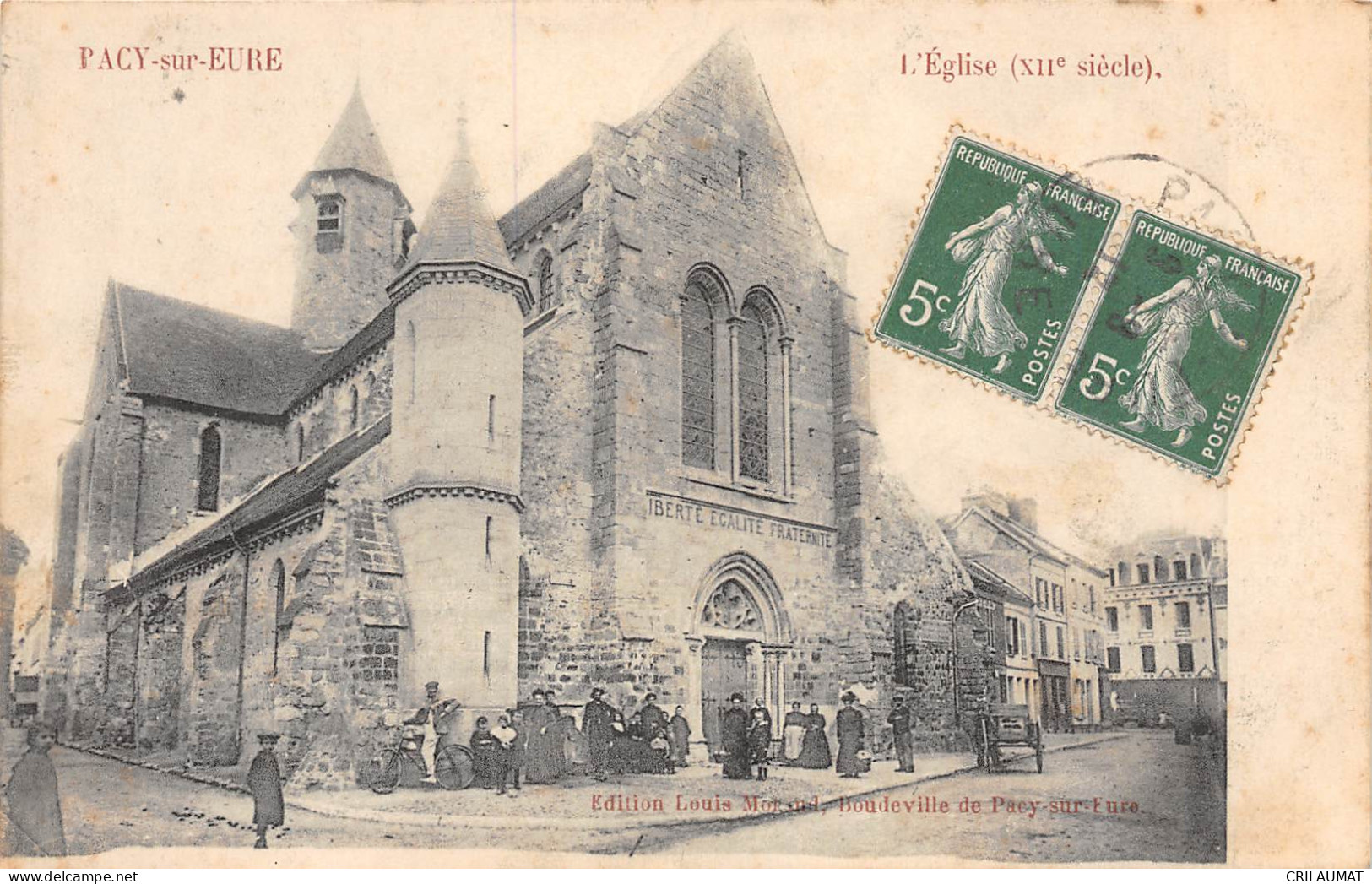 27-PACY SUR EURE-Eglise-N 6004-D/0081 - Pacy-sur-Eure