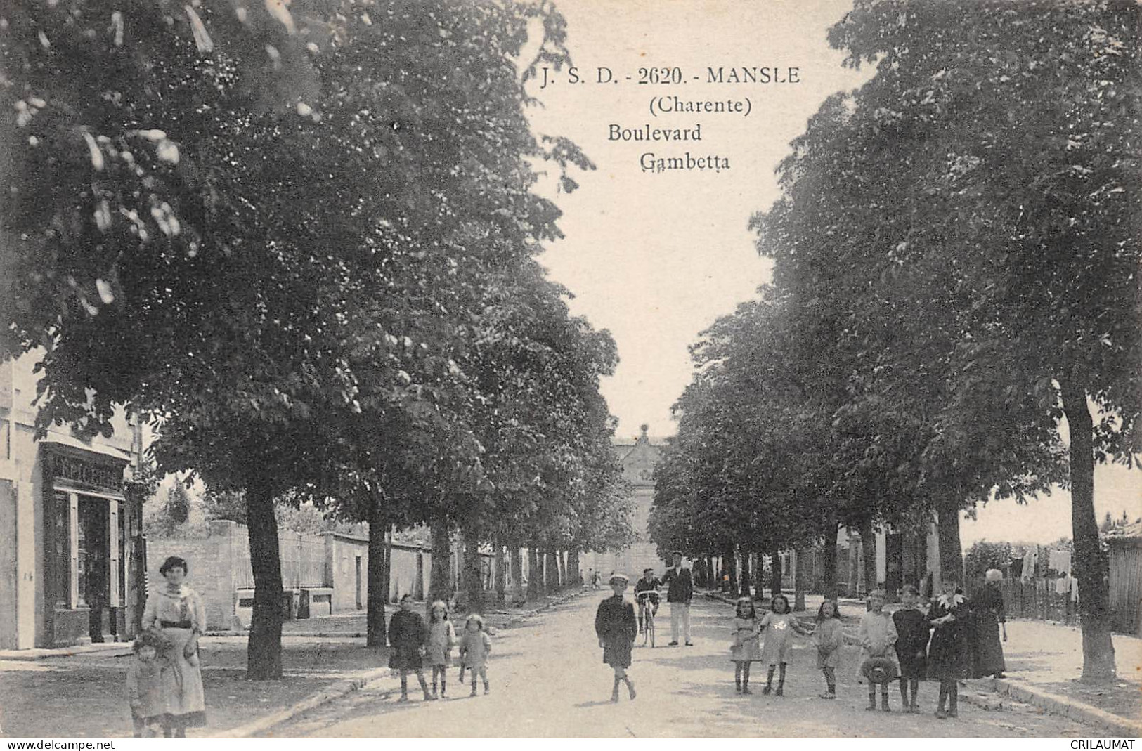 16-MANSLE-Boulevard Gambetta-N 6004-C/0391 - Mansle