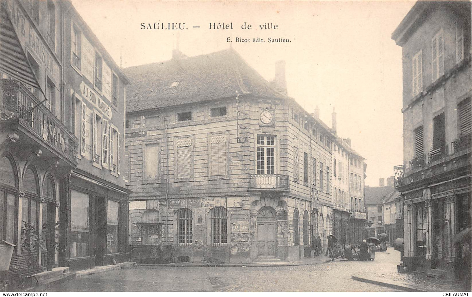 21-SAULIEU-Hotel De Ville-N 6004-C/0281 - Saulieu