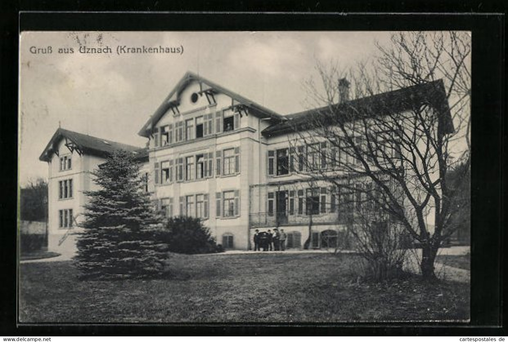 AK Uznach, Blick Zum Krankenhaus  - Uznach