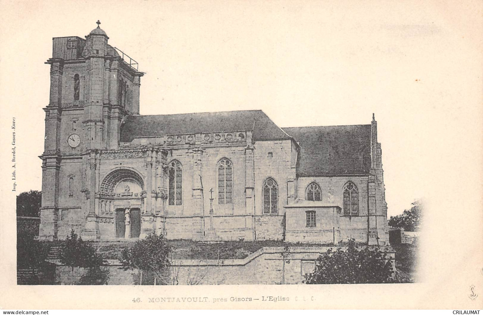 60-MONTJAVOULT-L'Eglise-N 6004-B/0215 - Montjavoult