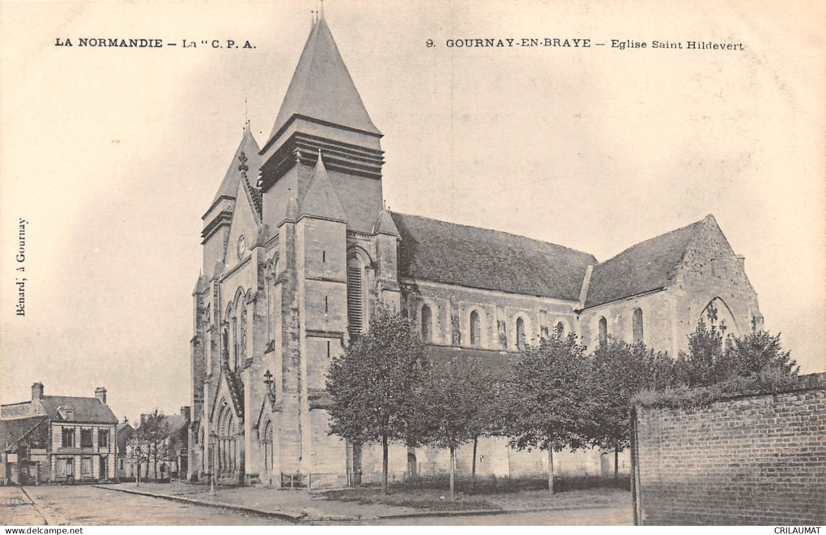 76-GOURNAY-EN.BRAYE-Eglise Saint Hildevert-N 6004-B/0213 - Gournay-en-Bray