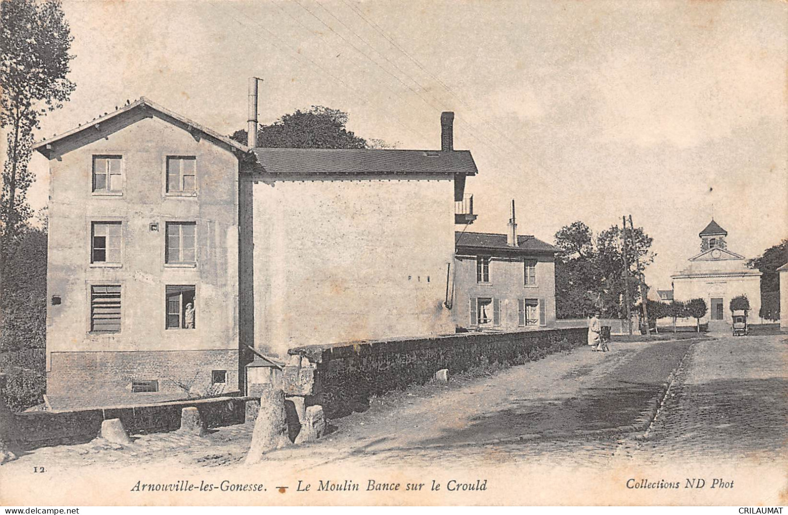 95-ARNOUVILLE-LES-GONESSE-Le Moulin Bance Sur Le Crould-N 6004-B/0155 - Arnouville Les Gonesses