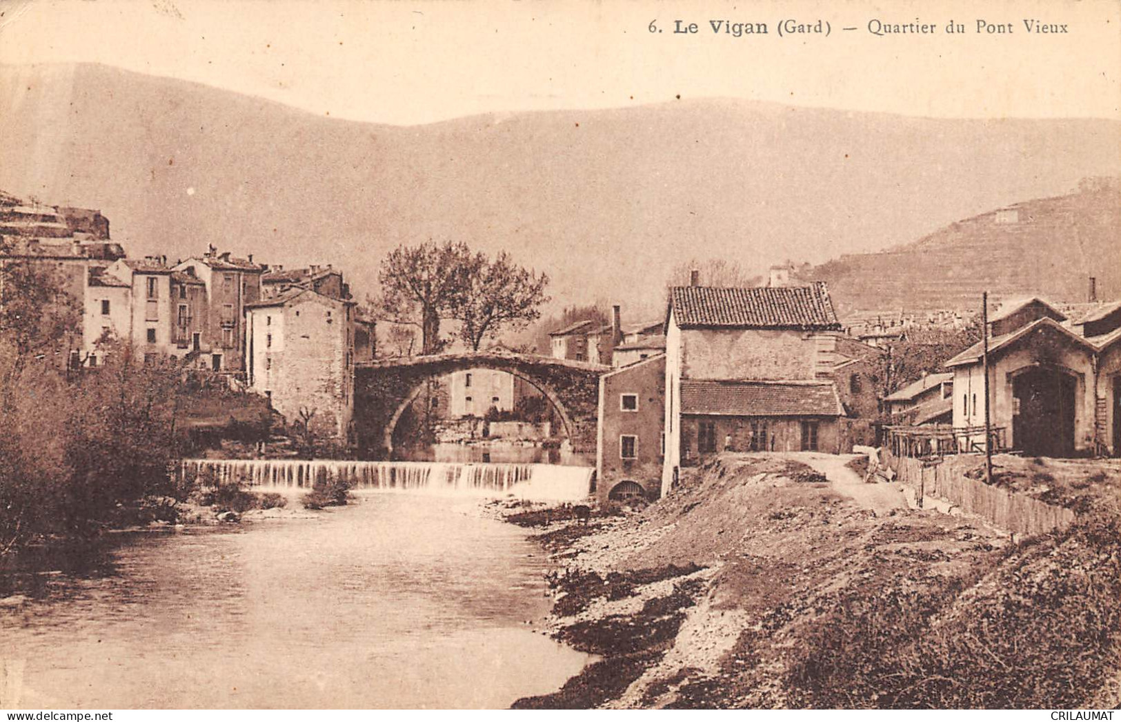 30-LE VIGAN-Quartier Du Pont Vieux-N 6004-B/0087 - Le Vigan