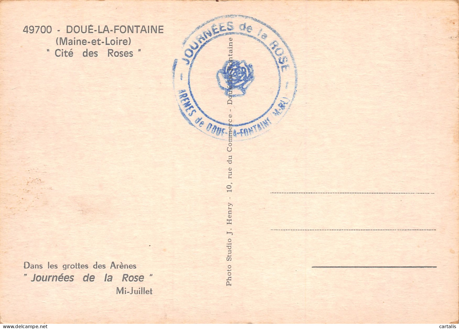 49-DOUE LA FONTAINE-N°3735-B/0385 - Doue La Fontaine