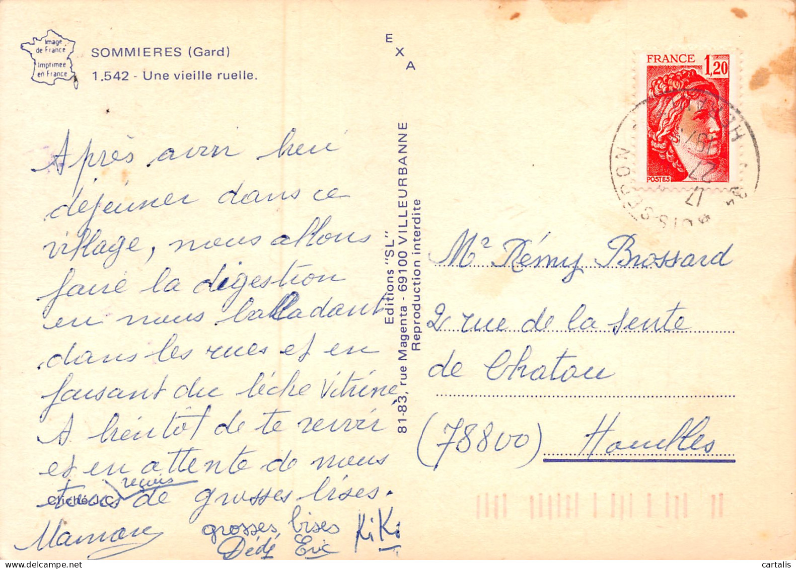 30-SOMMIERES-N°3735-B/0209 - Sommières