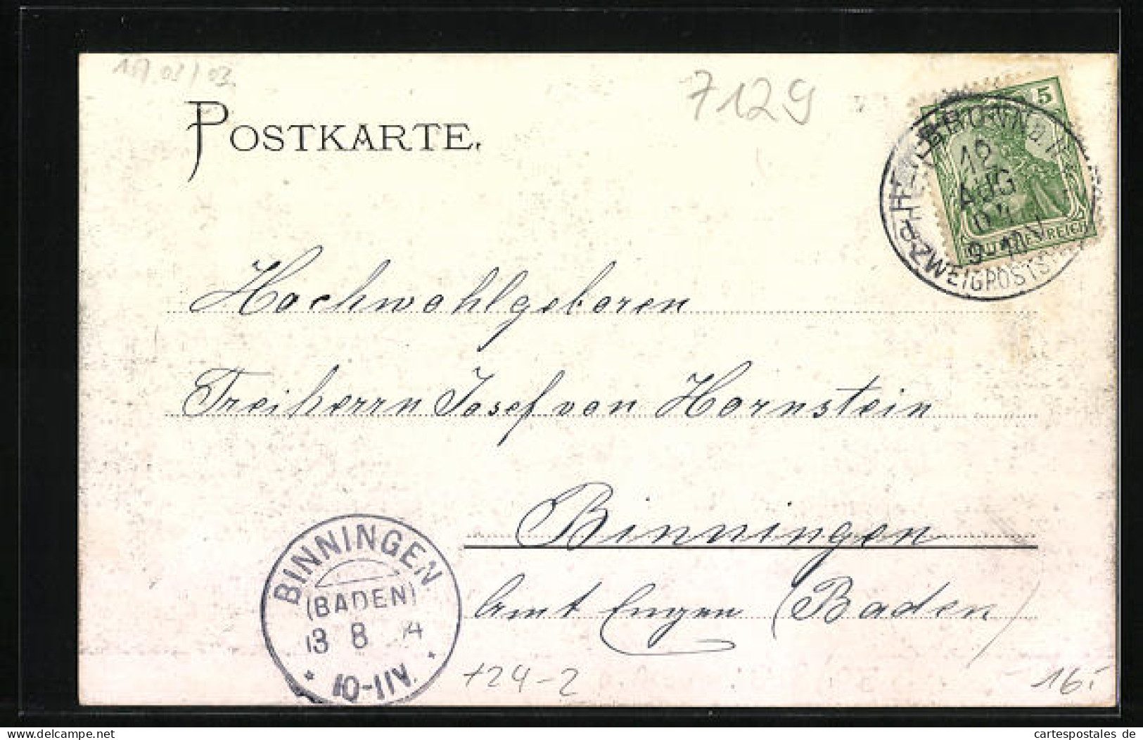 AK Ilsfeld, Brand 1904, Einwohner Zwischen Zerstörten Gebäuden  - Disasters