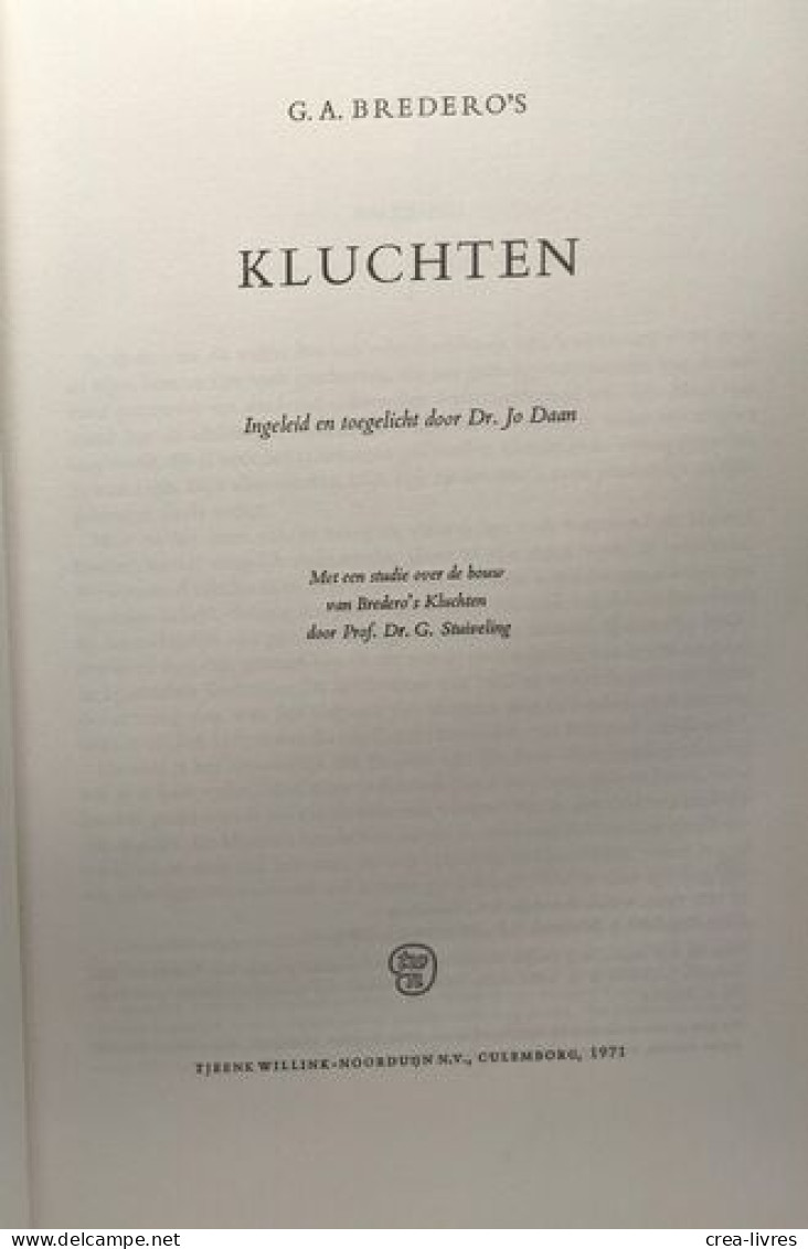 Kluchten - Biographie