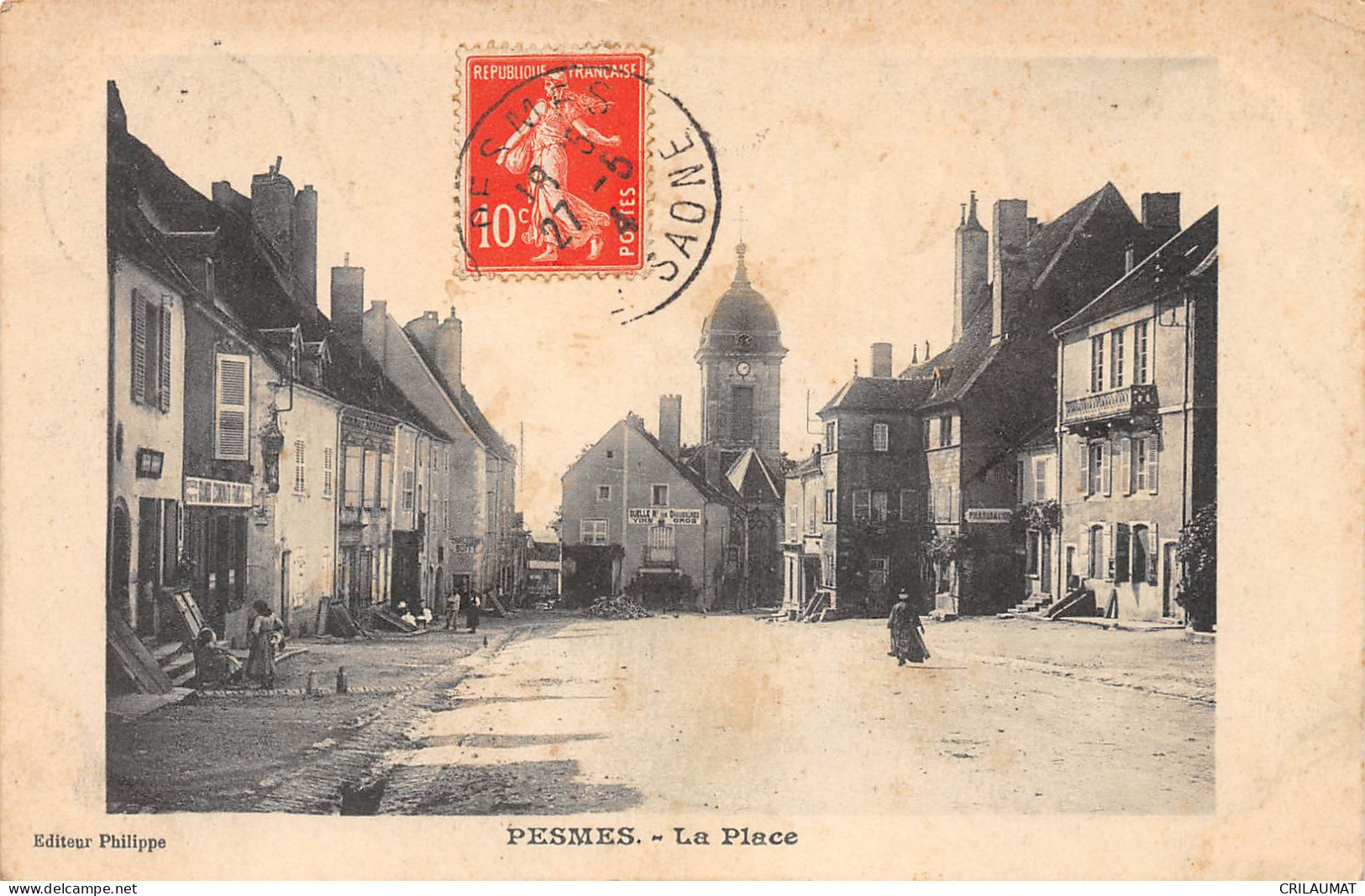 70-PESMES-La Place-N 6004-F/0093 - Pesmes