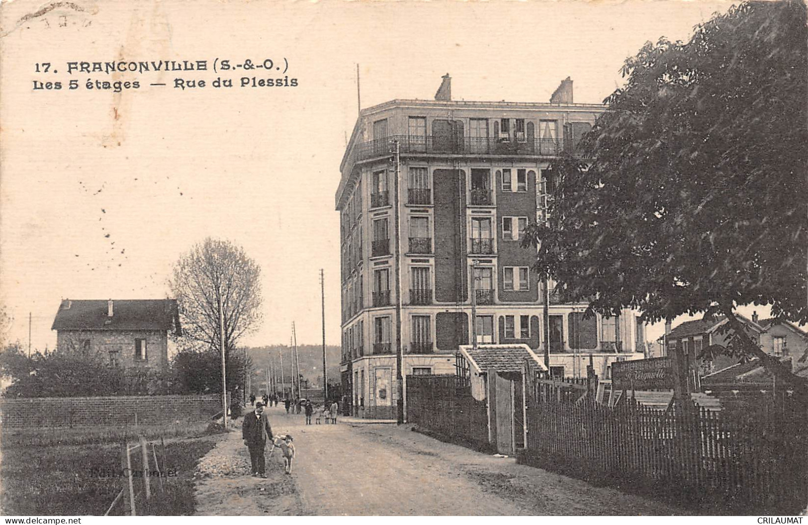 95-FRANCONVILLE-Les 5 étages - Rue Du Plessis-N 6004-E/0277 - Franconville