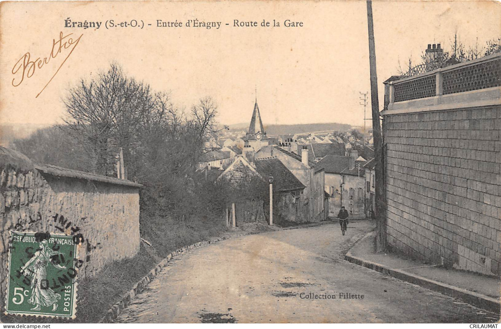 95-ERAGNY-Route De La Gare-N 6004-E/0141 - Eragny