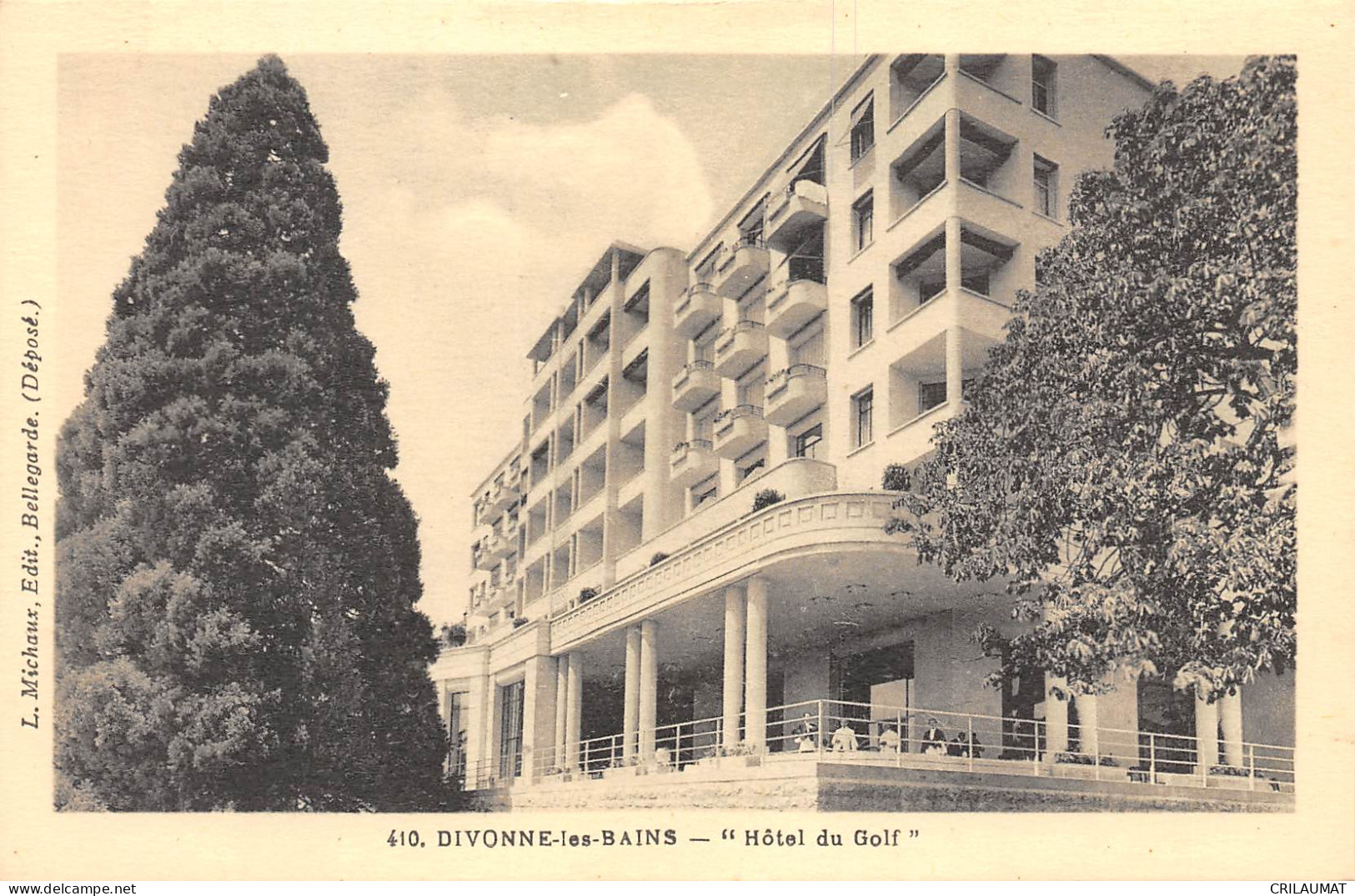 01-DIVONNE-LES-BAINS-Hotel Du Golf-N 6004-D/0365 - Divonne Les Bains