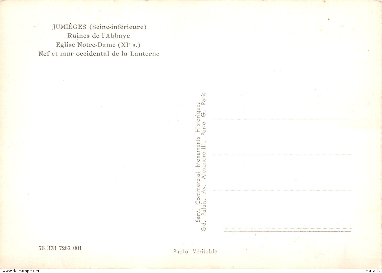 76-JUMIEGES-N°3736-A/0283 - Jumieges