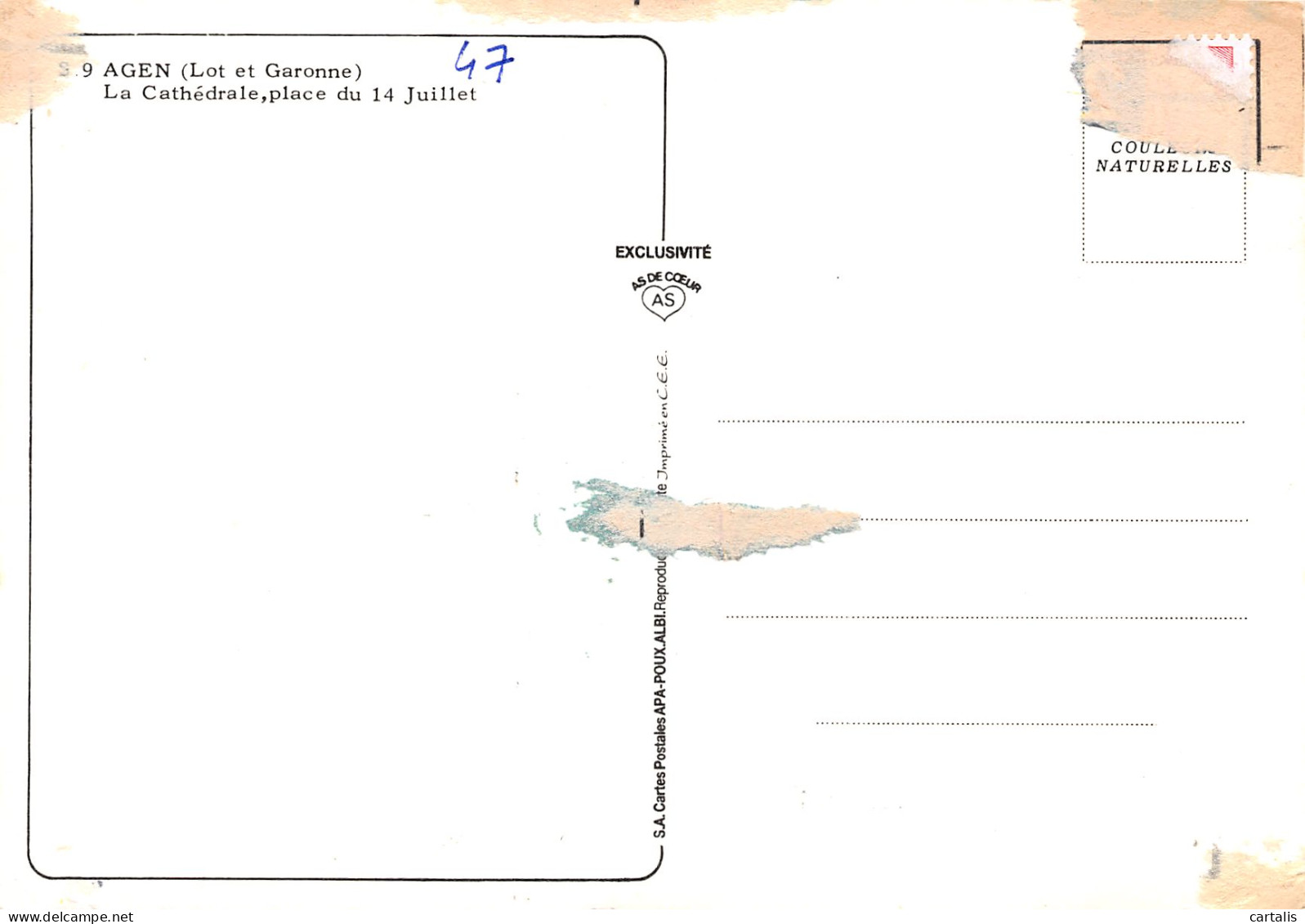 47-AGEN-N°3735-D/0281 - Agen