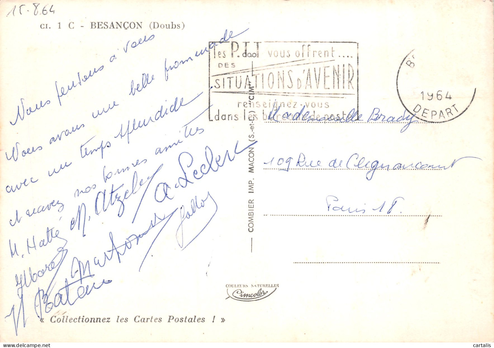 25-BESANCON-N°3735-C/0197 - Besancon