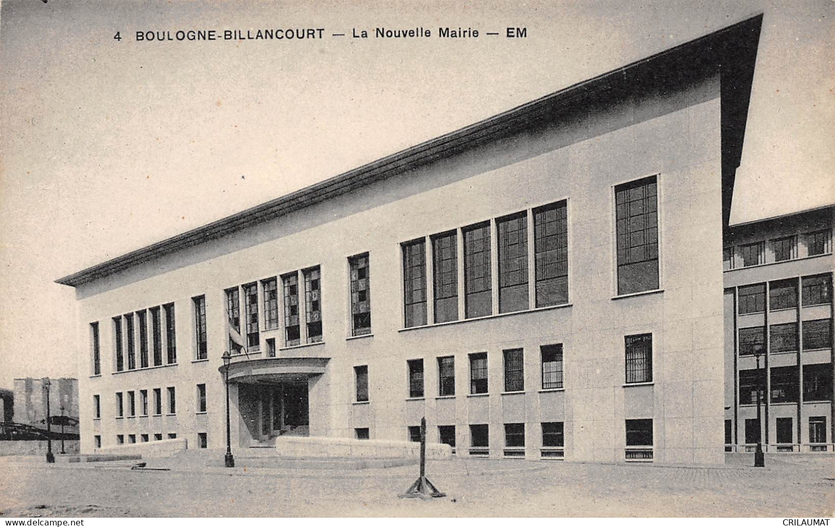 92-BOULOGNE-BILLANCOURT-La Nouvelle Mairie-N 6005-B/0077 - Boulogne Billancourt