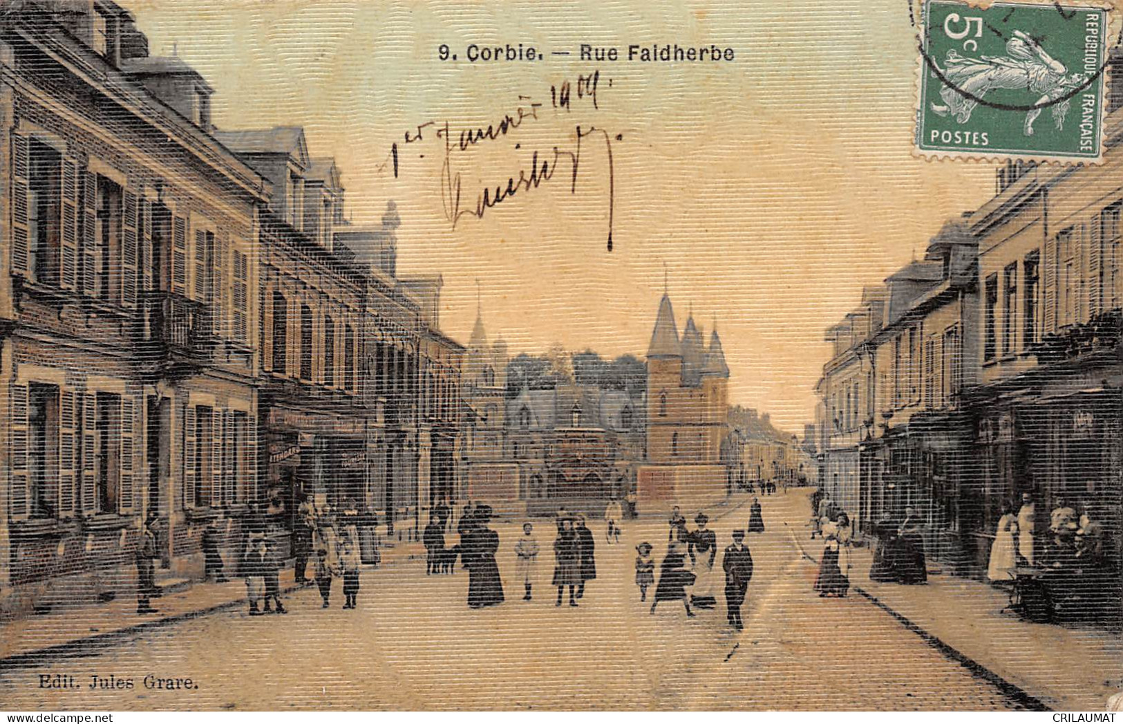 80-CORBIE-Rue Faidherbe-N 6004-H/0383 - Corbie