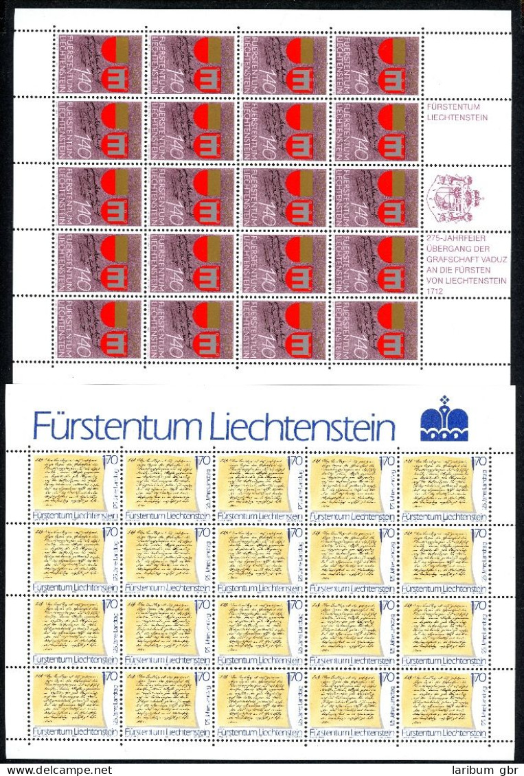 Liechtenstein 928-929 Postfrisch Als Kleinbögen #IG960 - Other & Unclassified