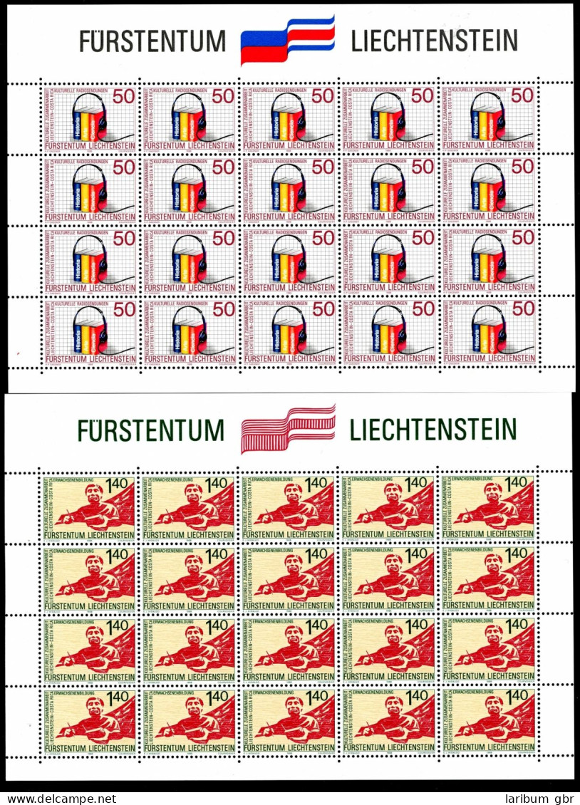 Liechtenstein Kleinbögen 945-946 Postfrisch Cept Mitläufer #IG955 - Other & Unclassified