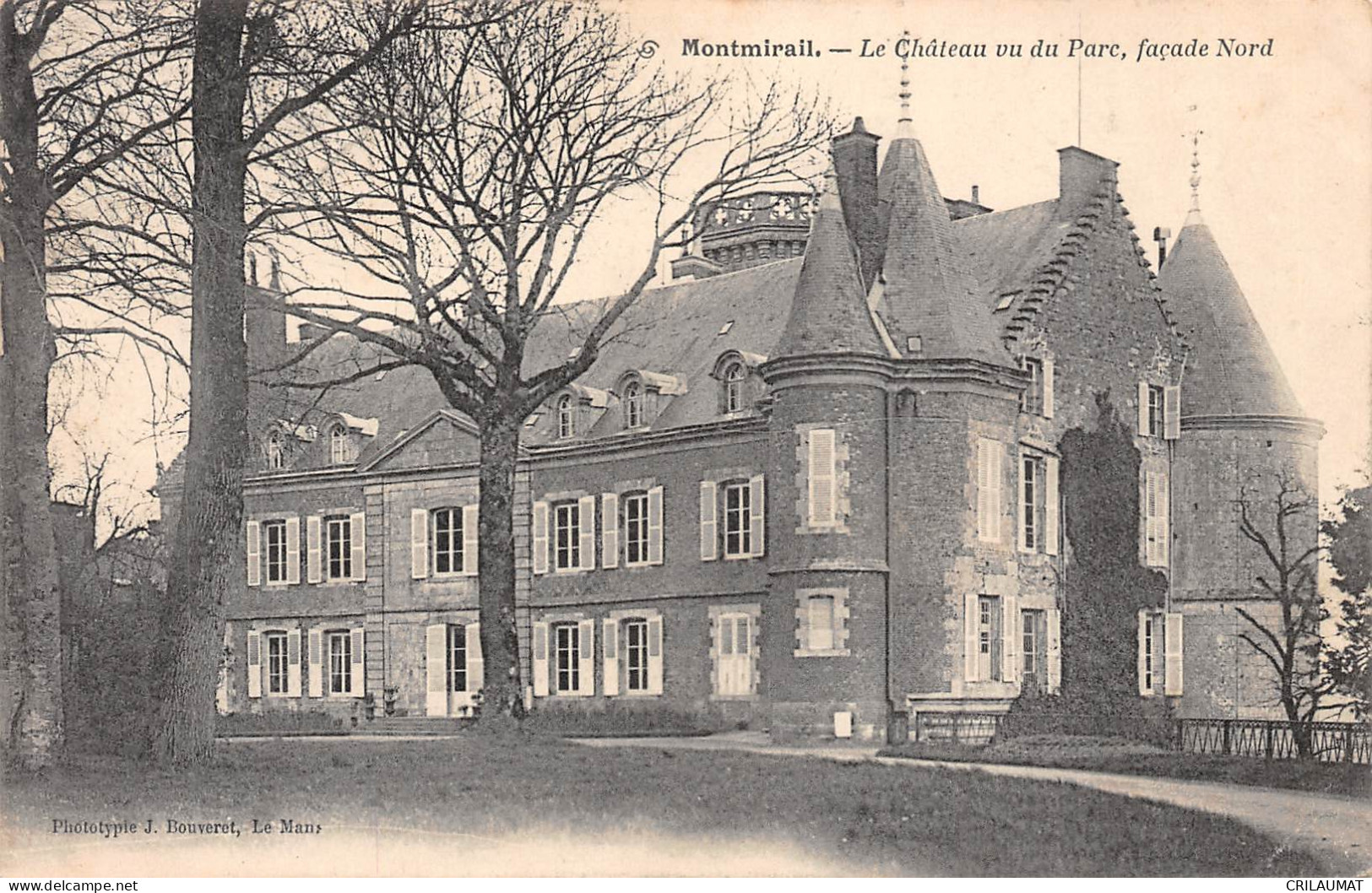 72-MONTMIRAIL-Le Chateau-N 6004-H/0051 - Montmirail