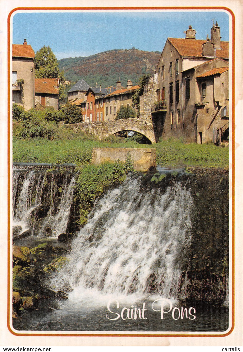 34-SAINT PONS DE THOMIERES-N°3736-D/0039 - Saint-Pons-de-Thomières