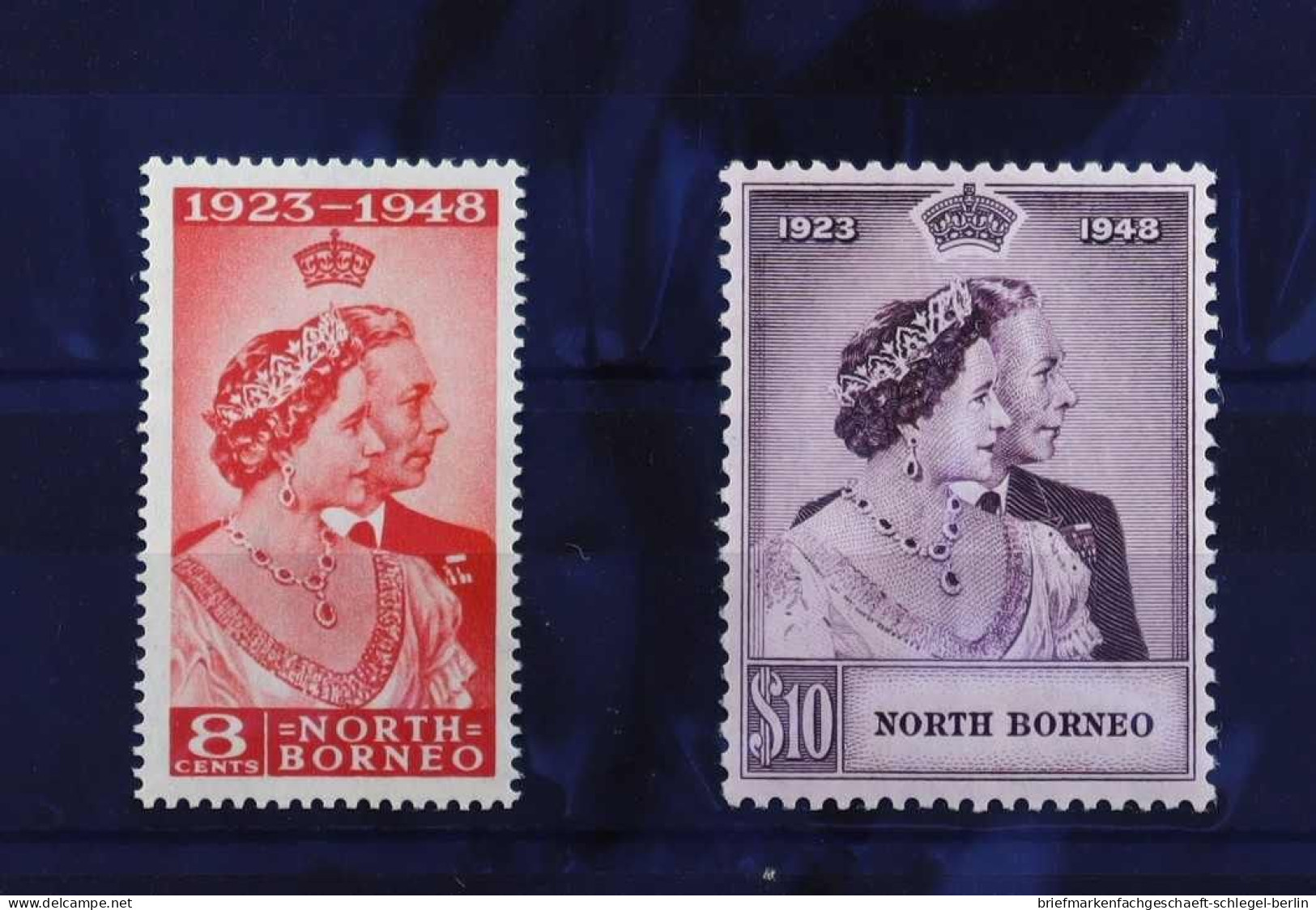 Nordborneo, 1948, 271 - 272, Postfrisch - Asia (Other)