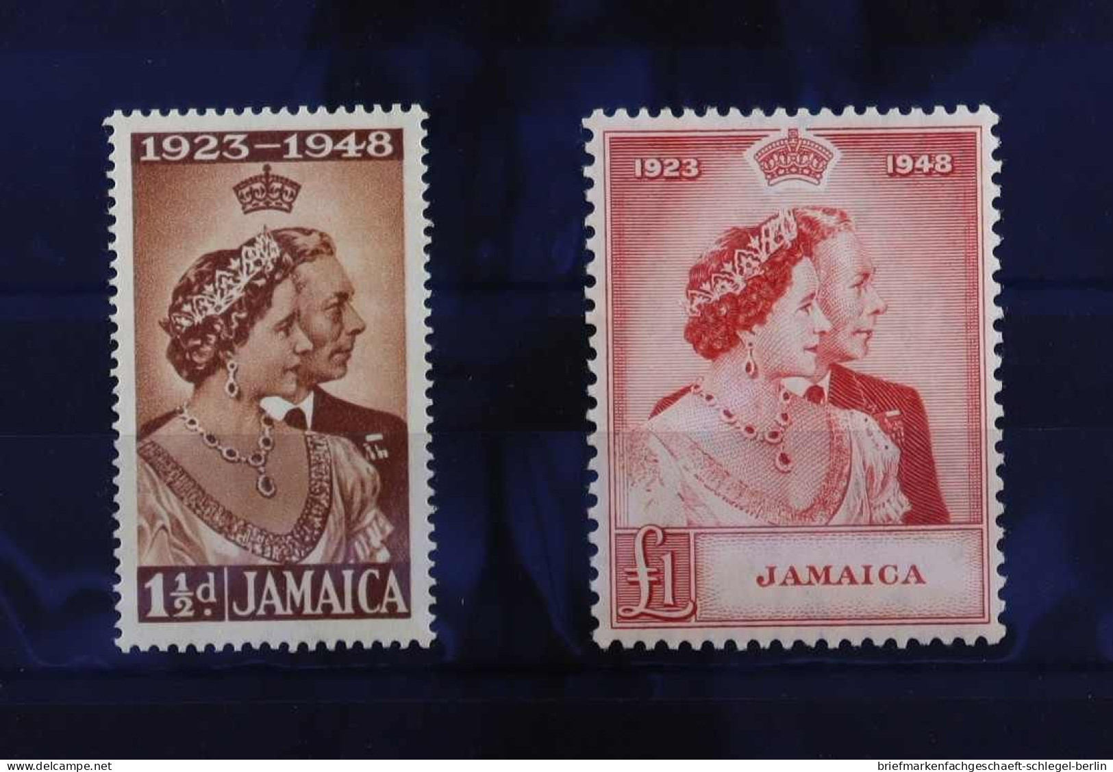 Jamaika, 1948, 145 - 146, Postfrisch - Jamaica (1962-...)