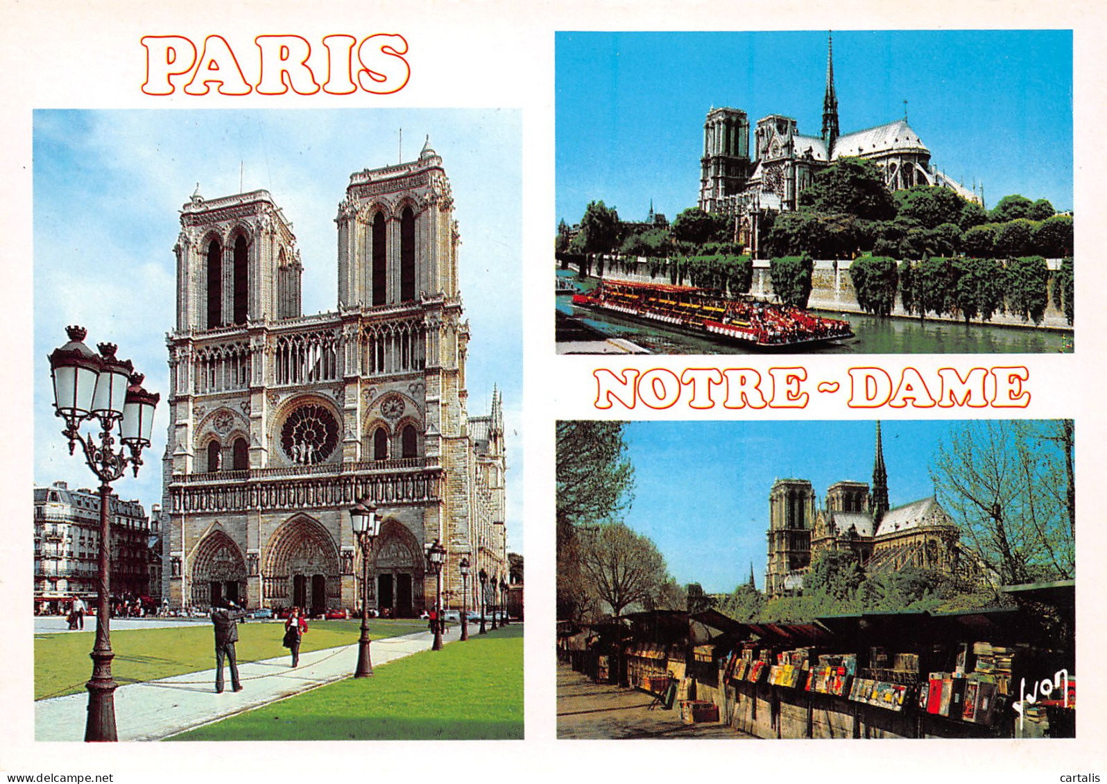 75-PARIS NOTRE DAME-N°3736-C/0145 - Notre Dame De Paris