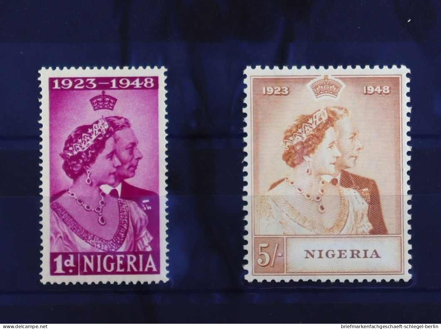 Nigeria, 1948, 64 - 65, Postfrisch - Nigeria (1961-...)