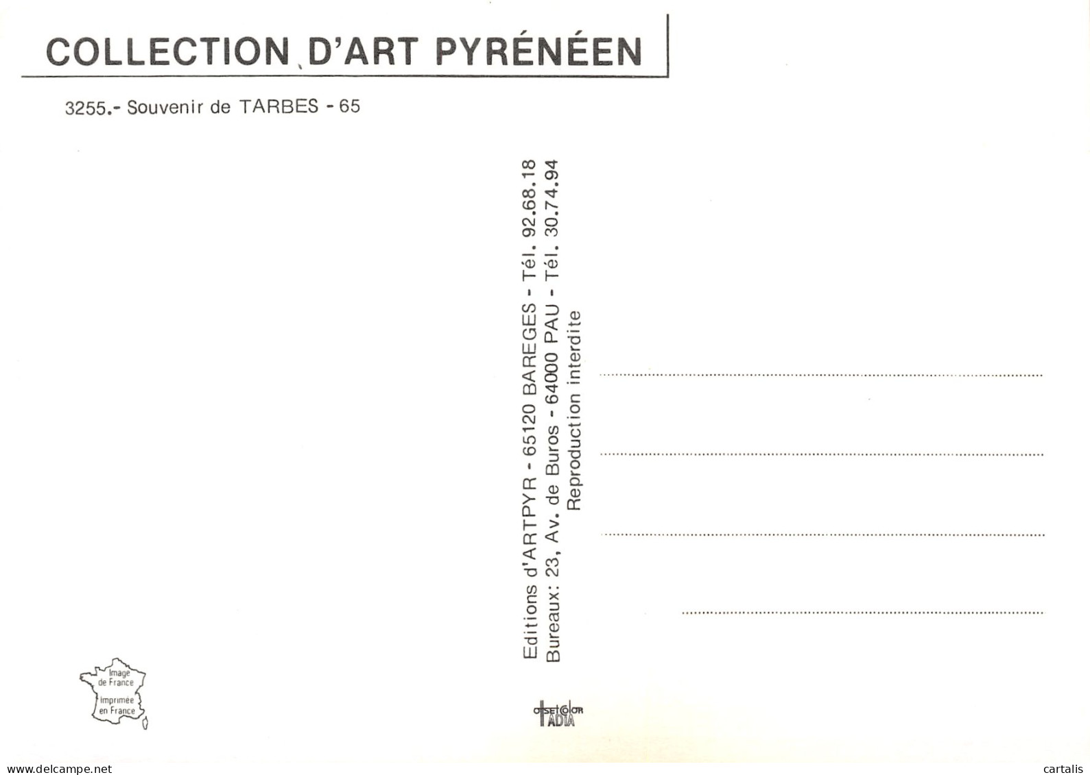 65-TARBES-N°3736-C/0045 - Tarbes