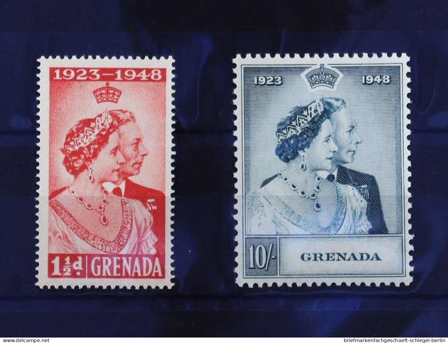 Grenada, 1948, 137 - 138, Postfrisch - Grenade (1974-...)