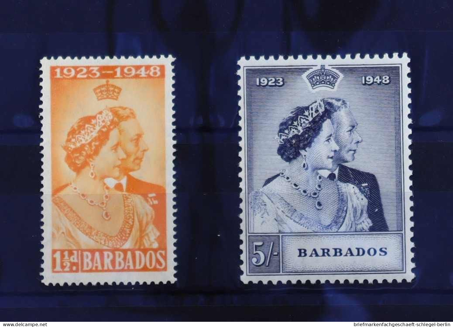 Barbados, 1948, 178 - 179, Postfrisch - Barbados (1966-...)