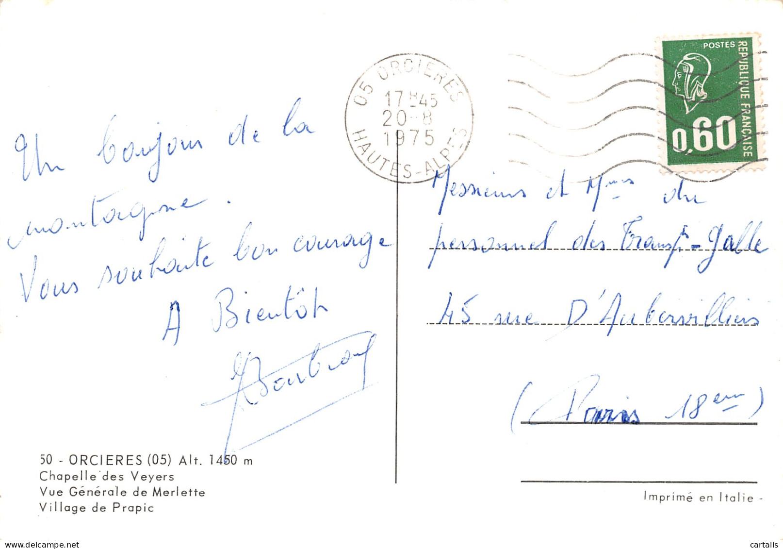 05-ORCIERES-N°3736-B/0263 - Orcieres