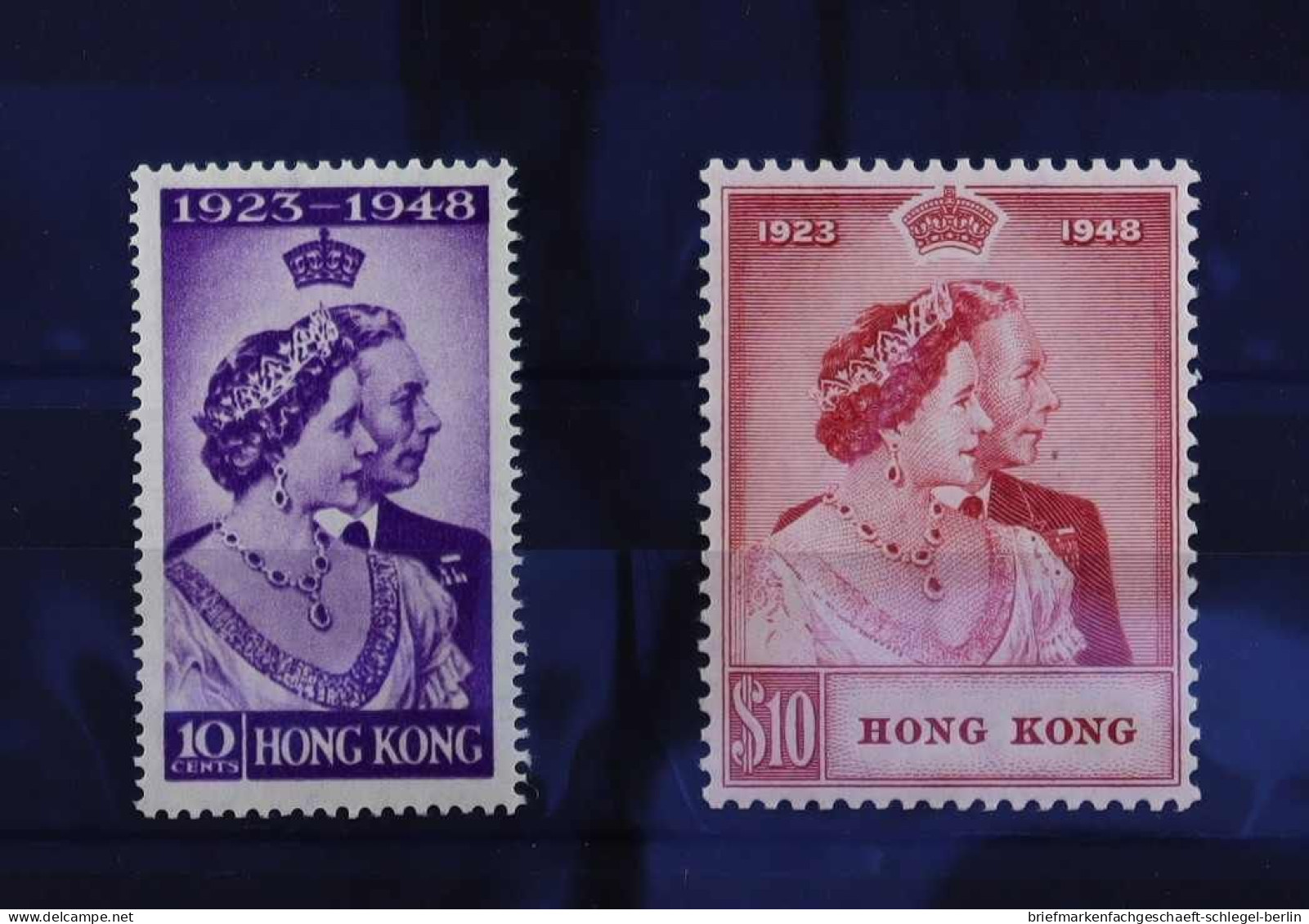 Hongkong, 1948, 171 - 172, Postfrisch - Sonstige & Ohne Zuordnung