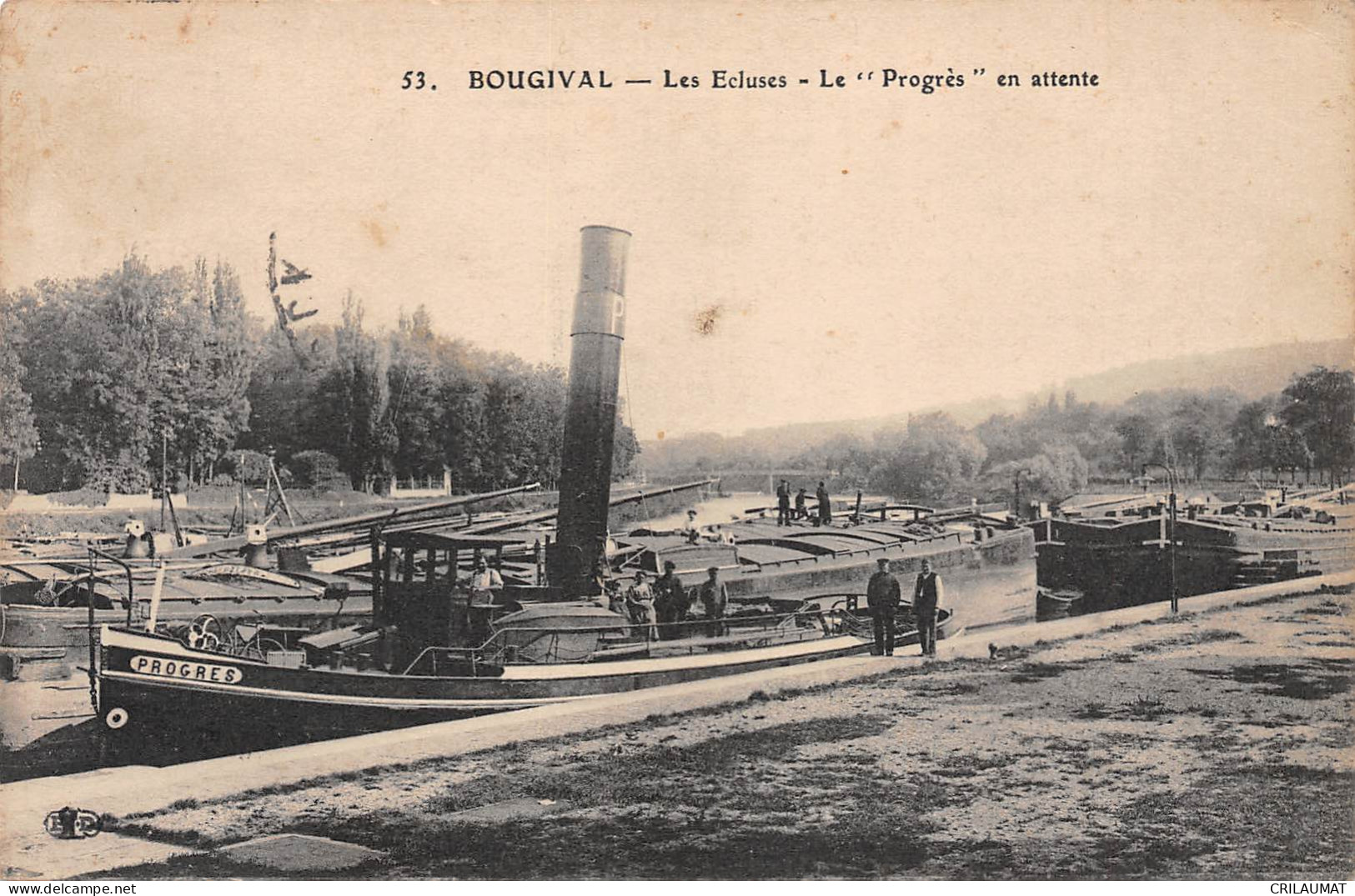 78-BOUGIVAL-les Ecluses-N 6005-E/0137 - Bougival
