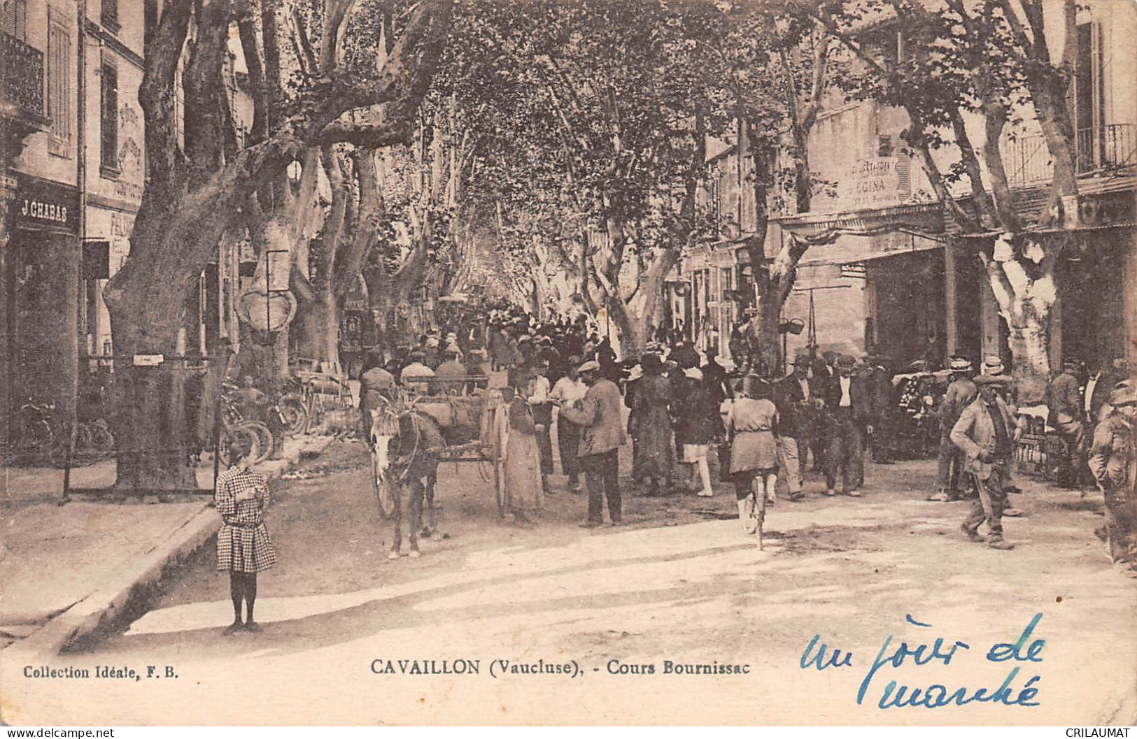 84-CAVAILLON-Cours Bournissac-N 6005-E/0043 - Cavaillon